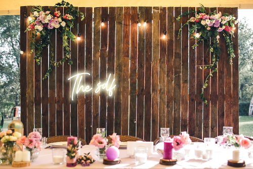 Personalised Wedding / Surname Neon Sign - Neon Daddy