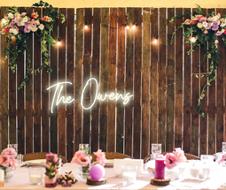 Personalised Wedding / Surname Neon Sign - Neon Daddy