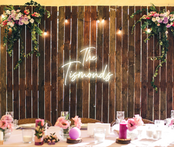 Personalised Wedding / Surname Neon Sign - Neon Daddy