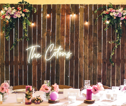 Personalised Wedding / Surname Neon Sign - Neon Daddy