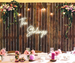 Personalised Wedding / Surname Neon Sign - Neon Daddy