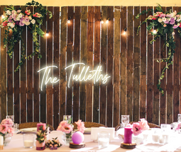 Personalised Wedding / Surname Neon Sign - Neon Daddy
