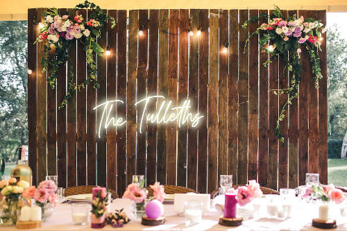 Personalised Wedding / Surname Neon Sign - Neon Daddy