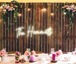 Personalised Wedding / Surname Neon Sign - Neon Daddy