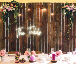 Personalised Wedding / Surname Neon Sign - Neon Daddy