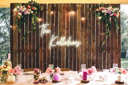 Personalised Wedding / Surname Neon Sign - Neon Daddy