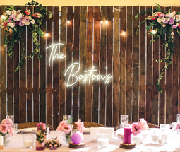Personalised Wedding / Surname Neon Sign - Neon Daddy