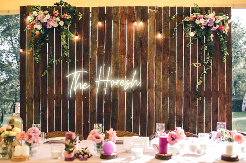 Personalised Wedding / Surname Neon Sign - Neon Daddy