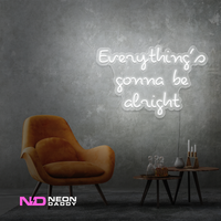 Everythings Gonna Be Alright Neon Sign - Image 3
