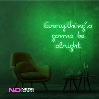 Everythings Gonna Be Alright Neon Sign - Image 4