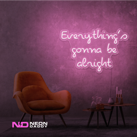 Everythings Gonna Be Alright Neon Sign - Image 7