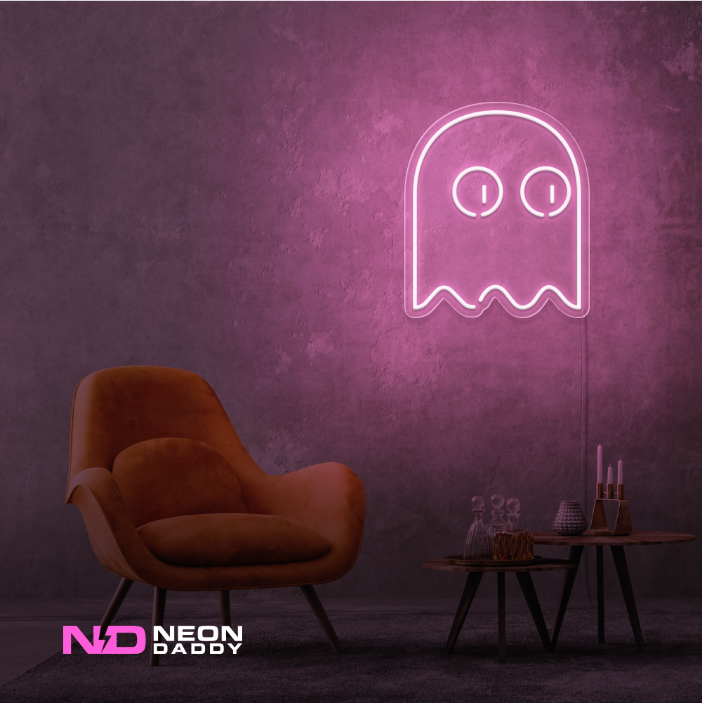 Pacman Newon Lights Wallpaper
