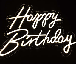 Happy Birthday Neon Sign - Neon Daddy