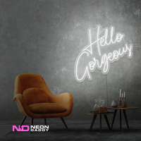 Hello Gorgeous Neon Sign - Image 5