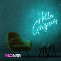 Hello Gorgeous Neon Sign - Image 9