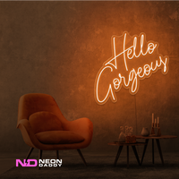 Hello Gorgeous Neon Sign - Image 10