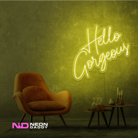 Hello Gorgeous Neon Sign - Image 14