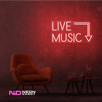 Live Music LED Neon Sign - Image 3