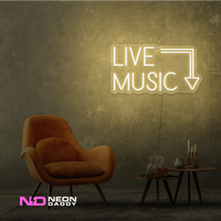 Live Music LED Neon Sign - Image 4