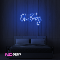 Oh Baby LED Neon Sign - Image 3