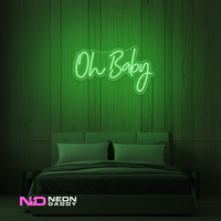 Oh Baby LED Neon Sign - Image 5