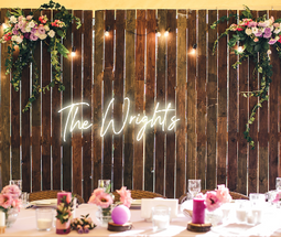 Personalised Wedding / Surname Neon Sign - Neon Daddy