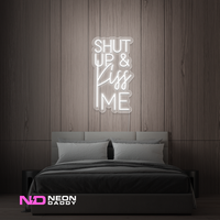 Shut up And Kiss Me LED Neon Sign - Image 5