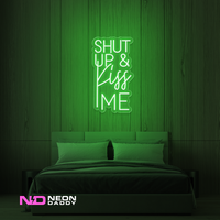 Shut up And Kiss Me LED Neon Sign - Image 6