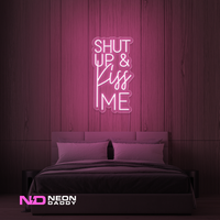 Shut up And Kiss Me LED Neon Sign - Image 9