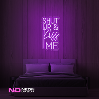 Shut up And Kiss Me LED Neon Sign - Image 12