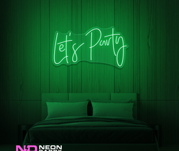 Color: Green Let's Party